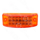 PLAFON LATERAL 978 12/24V AMBAR 21 LED LISO  - Iluminación - - Firo Central