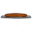 PLAFON LATERAL 4 LED GEL AMBAR BISEL CROMADO 12-24V ESTROBO  - Iluminación - - Firo Central