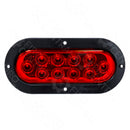 PLAFON OVALADO 13 LED C/CANDADO "ROJO" C/CONECTOR 12V 24V  - Iluminación - - Firo Central